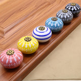 Maxbell Ceramic Cabinet Knobs Drawer Furniture Hardware Door Pull Handle Black