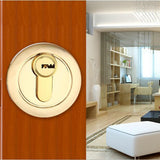 Max Brass Cylinder Deadbolt Door Lock Security Dead Bolt Locks With 3 Keys #4