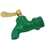 Max Cast Iron Cold Water Tap Garden Bibcock Single Tap #3 19.05mm Copper core