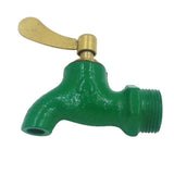 Max Cast Iron Cold Water Tap Garden Bibcock Single Tap #3 19.05mm Copper core