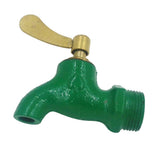 Max Cast Iron Cold Water Tap Garden Bibcock Single Tap #3 19.05mm Copper core
