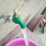 Max Cast Iron Cold Water Tap Garden Bibcock Single Tap #3 19.05mm Copper core