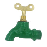 Max Cast Iron Cold Water Tap Garden Bibcock Single Tap #1 12.7mm Copper core