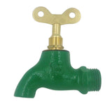 Max Cast Iron Cold Water Tap Garden Bibcock Single Tap #1 12.7mm Copper core