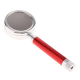 Max High Pressure Water Saving Shower Head Handheld Filtration Showerhead Red