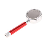 Max High Pressure Water Saving Shower Head Handheld Filtration Showerhead Red