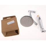 Max Adjustable Round High Pressure Rain Top Shower Head Sprayer Round 4''