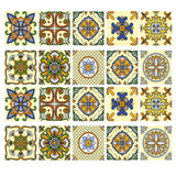 Max Maxb 20Pieces Mosaic Wall Tiles Stickers Kitchen Bathroom Waterproof Decals #2