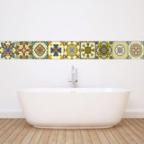 Max Maxb 20Pieces Mosaic Wall Tiles Stickers Kitchen Bathroom Waterproof Decals #2