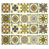 Max Maxb 20Pieces Mosaic Wall Tiles Stickers Kitchen Bathroom Waterproof Decals #2