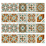 Max Maxb 20Pieces Mosaic Wall Tiles Stickers Kitchen Bathroom Waterproof Decals #3