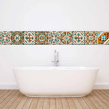 Max Maxb 20Pieces Mosaic Wall Tiles Stickers Kitchen Bathroom Waterproof Decals #3