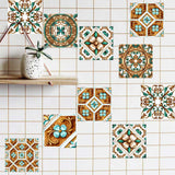 Max Maxb 20Pieces Mosaic Wall Tiles Stickers Kitchen Bathroom Waterproof Decals #3