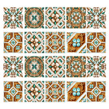 Max Maxb 20Pieces Mosaic Wall Tiles Stickers Kitchen Bathroom Waterproof Decals #3