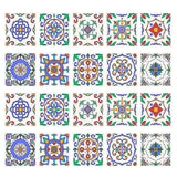 20Pieces Mosaic Wall Tiles Stickers Kitchen Bathroom Waterproof Decals #5