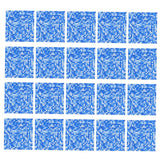 Max Maxb Self Adhesive Tile Mosaic Decal Kitchen Waistline Wall Sticker Decor Blue