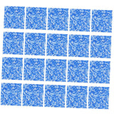 Max Maxb Self Adhesive Tile Mosaic Decal Kitchen Waistline Wall Sticker Decor Blue