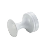 Max Maxb Floral Metal Coat Wall Hook Single Towel Clothes Hook for Kitchen C White