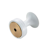 Max Maxb Floral Metal Coat Wall Hook Single Towel Clothes Hook for Kitchen C White