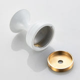 Max Maxb Floral Metal Coat Wall Hook Single Towel Clothes Hook for Kitchen C White