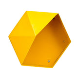 Max Maxb Wall-mounted Iron Flower Stand  Pot Rack Restaurant Shop Decor Yellow 35cm