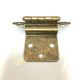 Maxbell  Vintage Antique Brass Mini Hinges for Wooden Furniture Box Hardware #1