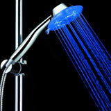 Max LED Shower Head Bathroom 7 Colors Changing Water Faucet Glow Light