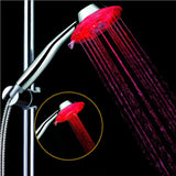 Max LED Shower Head Bathroom 7 Colors Changing Water Faucet Glow Light