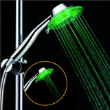 Max LED Shower Head Bathroom 7 Colors Changing Water Faucet Glow Light