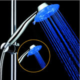 Max LED Shower Head Bathroom 7 Colors Changing Water Faucet Glow Light