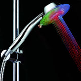 Max LED Shower Head Bathroom 7 Colors Changing Water Faucet Glow Light