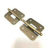 Max Vintage Antique Brass Mini Hinges for Wooden Furniture Box Hardware #2