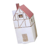Lovely Exquisite Resin Made Christmas Church for Home Decor 48x40x72mm
