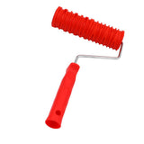Max Maxb 7-Inch Assorted Embossed Pattern Painting Roller with Plastic Handle 2