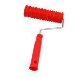Max Maxb 7-Inch Assorted Embossed Pattern Painting Roller with Plastic Handle 2