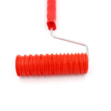 Max Maxb 7-Inch Assorted Embossed Pattern Painting Roller with Plastic Handle 2
