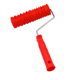 Max Maxb 7-Inch Assorted Embossed Pattern Painting Roller with Plastic Handle 2