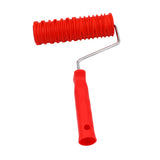 Max Maxb 7-Inch Assorted Embossed Pattern Painting Roller with Plastic Handle 2