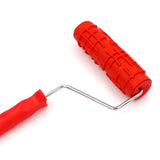 Max Maxb 7-Inch Assorted Embossed Pattern Painting Roller with Plastic Handle 3