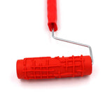 Max Maxb 7-Inch Assorted Embossed Pattern Painting Roller with Plastic Handle 3