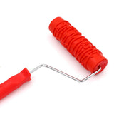 Max Maxb 7-Inch Assorted Embossed Pattern Painting Roller with Plastic Handle 4