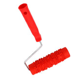 Max Maxb 7-Inch Assorted Embossed Pattern Painting Roller with Plastic Handle 4