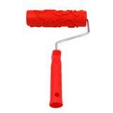 Max Maxb 7-Inch Assorted Embossed Pattern Painting Roller with Plastic Handle 5
