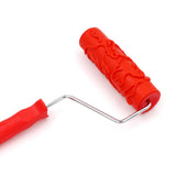Max Maxb 7-Inch Assorted Embossed Pattern Painting Roller with Plastic Handle 5