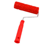 Max Maxb 7-Inch Assorted Embossed Pattern Painting Roller with Plastic Handle 6