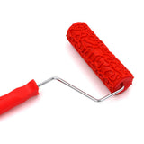 Max Maxb 7-Inch Assorted Embossed Pattern Painting Roller with Plastic Handle 6