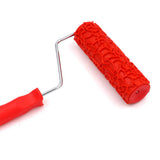 Max Maxb 7-Inch Assorted Embossed Pattern Painting Roller with Plastic Handle 6