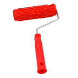 Max Maxb 7-Inch Assorted Embossed Pattern Painting Roller with Plastic Handle 8