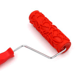 Max Maxb 7-Inch Assorted Embossed Pattern Painting Roller with Plastic Handle 8