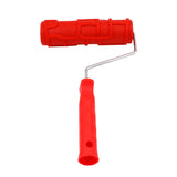 Max Maxb 7-Inch Assorted Embossed Pattern Painting Roller with Plastic Handle 9